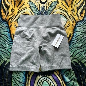 novasport grey seamless shorts